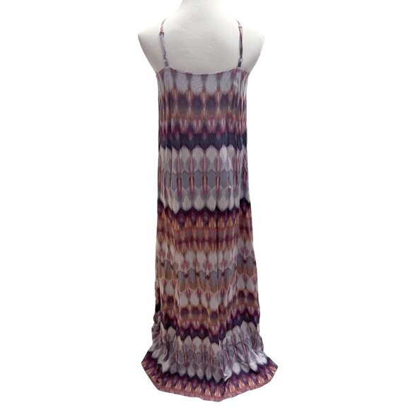 Nicole Miller New York Women Size XS Maxi Dress Flowy Watercolor Boho Dress NWT - Picture 8 of 9